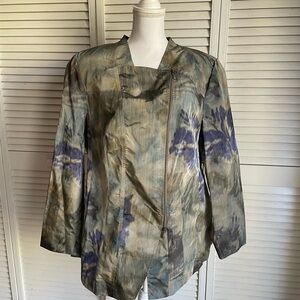 Selection By Ulla Popken Kurtka Jacket Side Zip Size 18